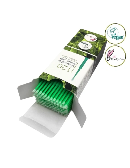 Vegan Disposable Remover Sticks 2.0mm 120 pcs | Kalentin Sustainable Lash Brand