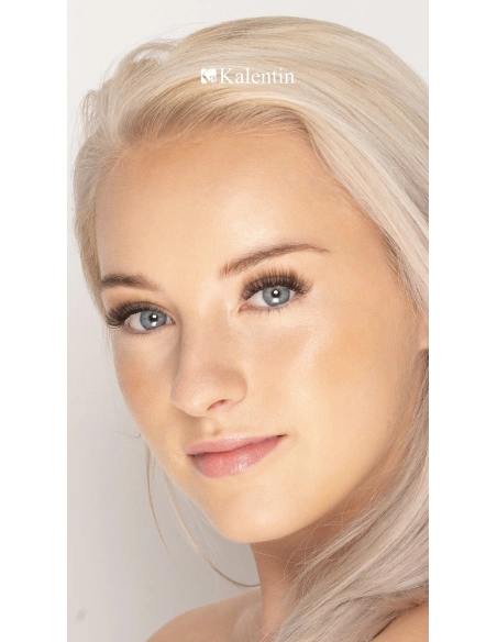 C Mix Rich Espresso Eyelash Extensions | Kalentin Sustainable Lash Brand