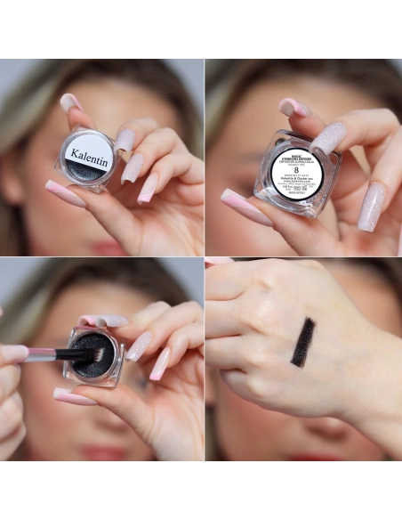 Mineral Magic Eyebrow Definer No 8 - Black  | Kalentin Sustainable Cosmetic Brand