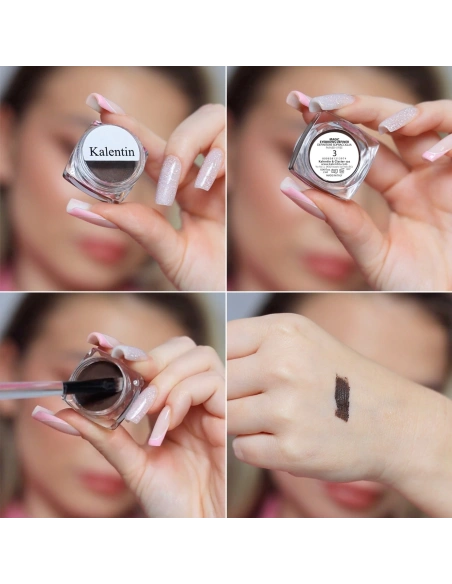 Mineral Magic Eyebrow Definer No 3 - Chestnut Brown | Kalentin Sustainable Cosmetic Brand