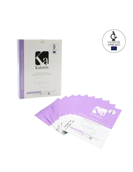 Aloe Barbadensis & Vitamin C Eye Patch - 20 pcs (10 Pairs)| Kalentin sustainable lash brand