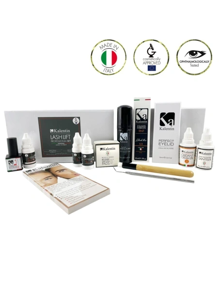 "MADE IN ITALY 2" Lash Lift Kit with Tint & Genie Tool | Kalentin Sustainable Lash Brand