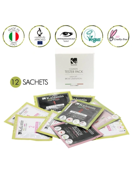 Complete tester pack for lash lift & brow lamination | Kalentin