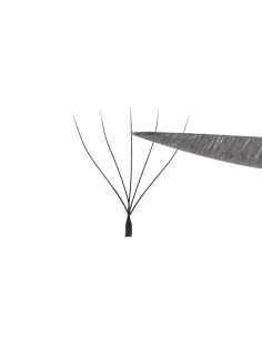 W Lashes High-Tech Fibers English 5leaf C Ø0,07 - MIX 2