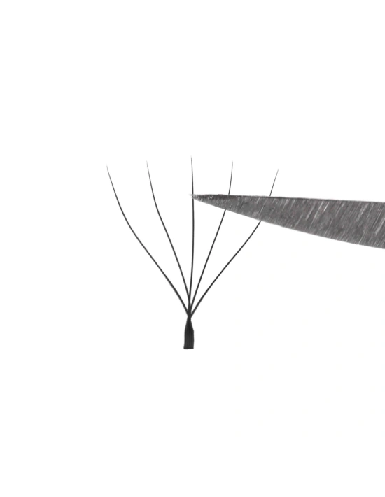 W Lashes High-Tech Fibers English 5leaf C Ø0,07 - MIX