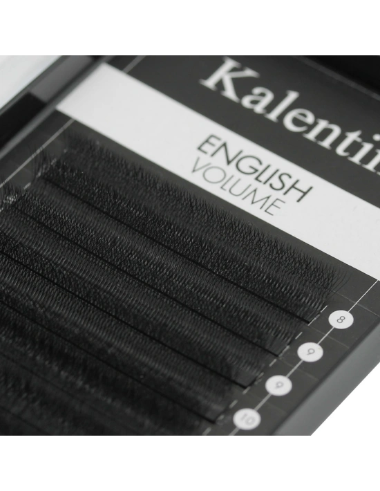 W Lashes High-Tech Fibers English 5leaf C Ø0,07 - MIX