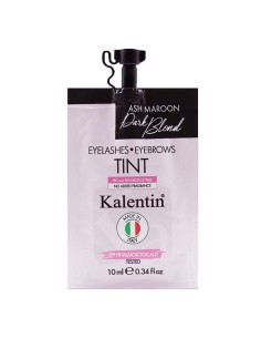 Premium Eyebrow & Eyelash Tint - Ash Maroon Dark blond 10ml | Kalentin