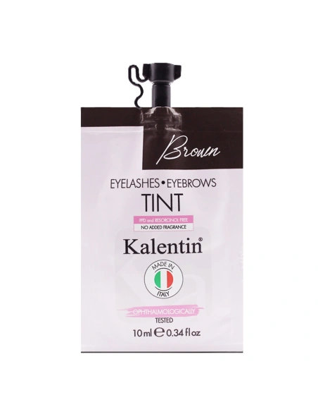 Premium Eyebrow & Eyelash Tint - Brown 10ml| Kalentin