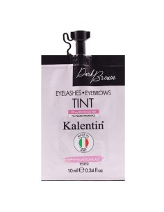 Premium Eyebrow & Eyelash Tint - Dark Brown 10ml| Kalentin