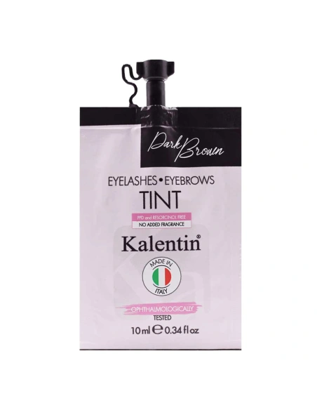 Premium Eyebrow & Eyelash Tint - Dark Brown 10ml| Kalentin