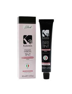 Premium Eyebrow & Eyelash Tint - Black 30ml| Kalentin