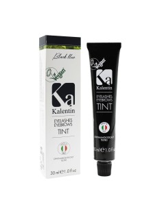 Henna Effect Hybrid Eyebrow & Eyelash Tint - Black Blue | Kalentin Sustainable Lash Brand