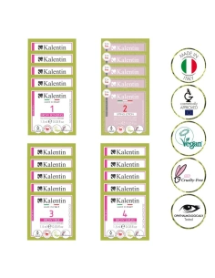 Cysteamine Brow lamination sachets set - 20 single-dose sachets | Kalentin Sustainable Lash Brand