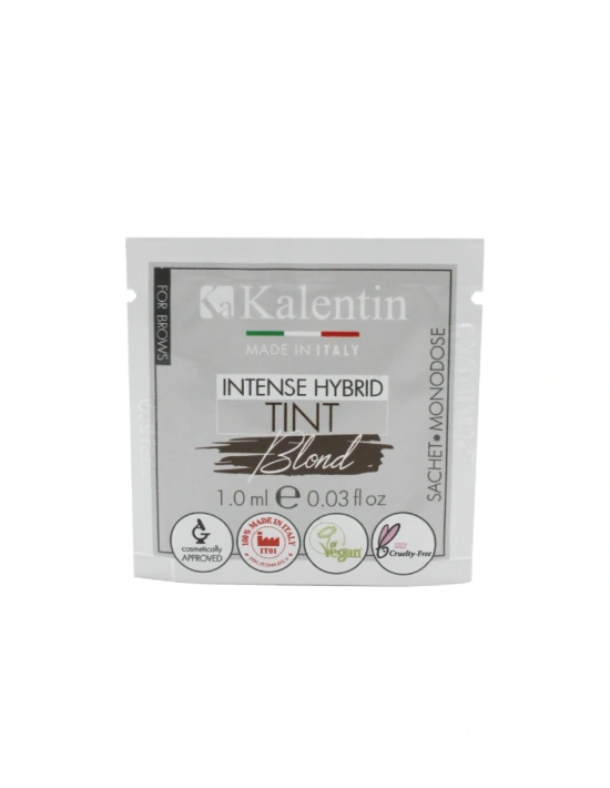 Vegan Eyebrow Intense Hybrid Tint - Blond 1ml | Kalentin Sustainable Lash Brand