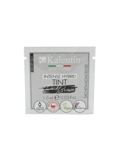 Vegan Eyebrow Intense Hybrid Tint - Dark Brown 1ml | Kalentin Sustainable Lash Brand