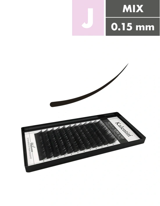 J Mix Box Classic Eyelash Extensions | Kalentin Sustainable Lash Brand