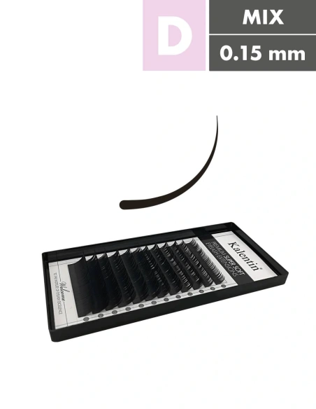 D Mix Box Classic Eyelash Extensions | Kalentin Sustainable Lash Brand